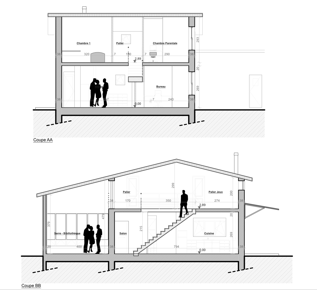 Plans étudias sur Archicad