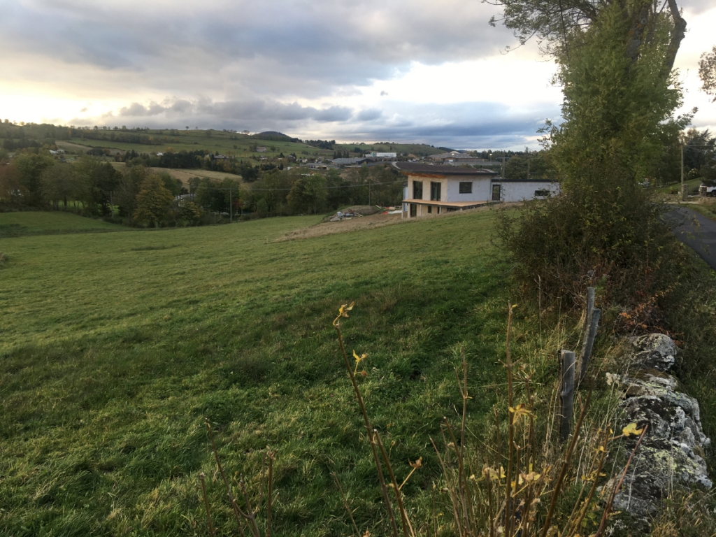 L&#039;implantation de la maison dans la prairie