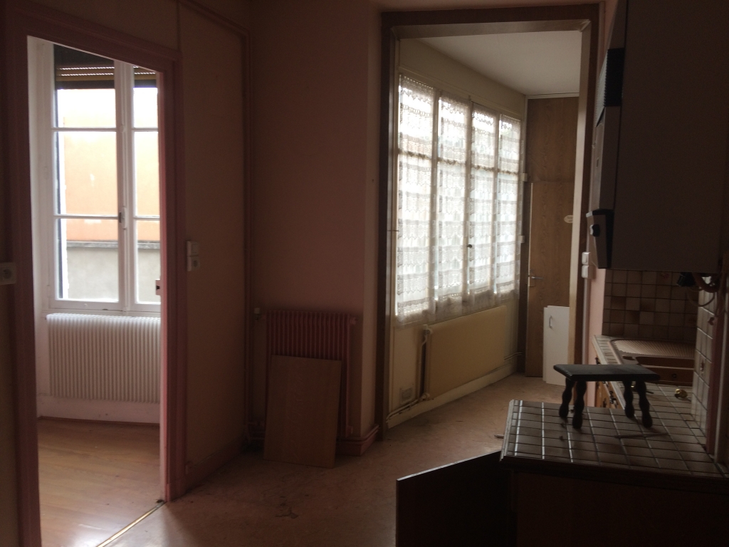 Intérieur d&#039;appartement avant travaux